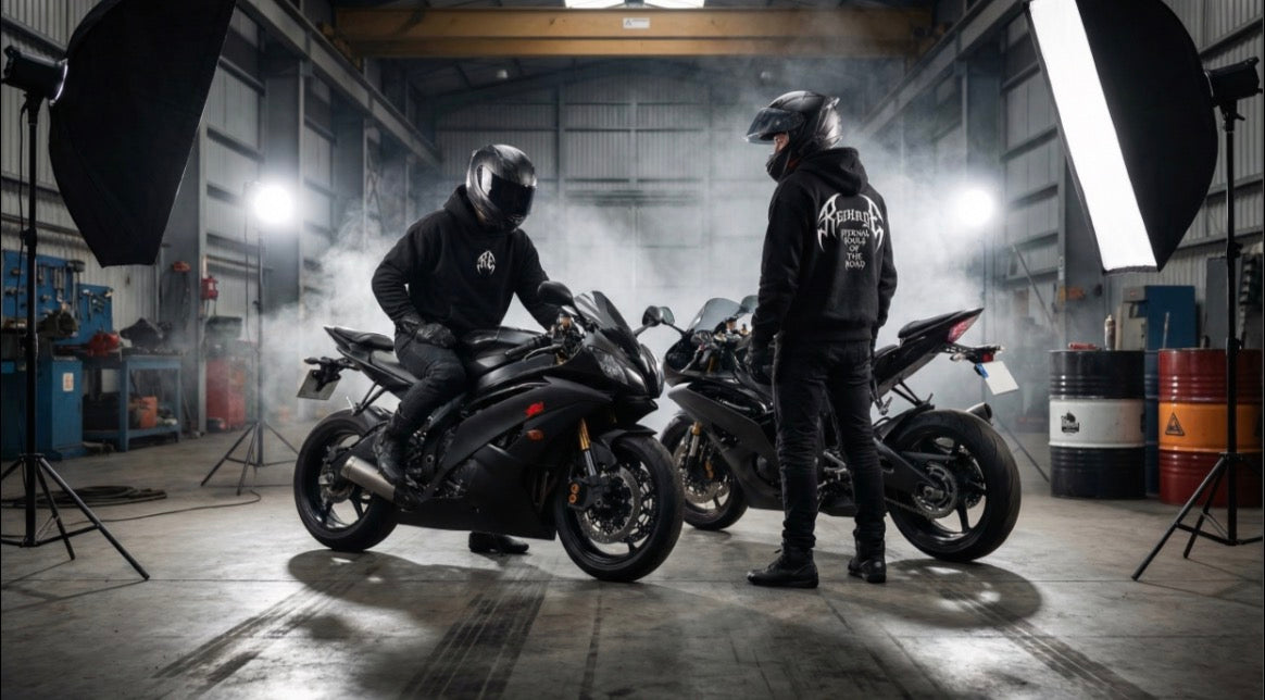 “ROAD SOULS” REFLECTIVE HOODIE