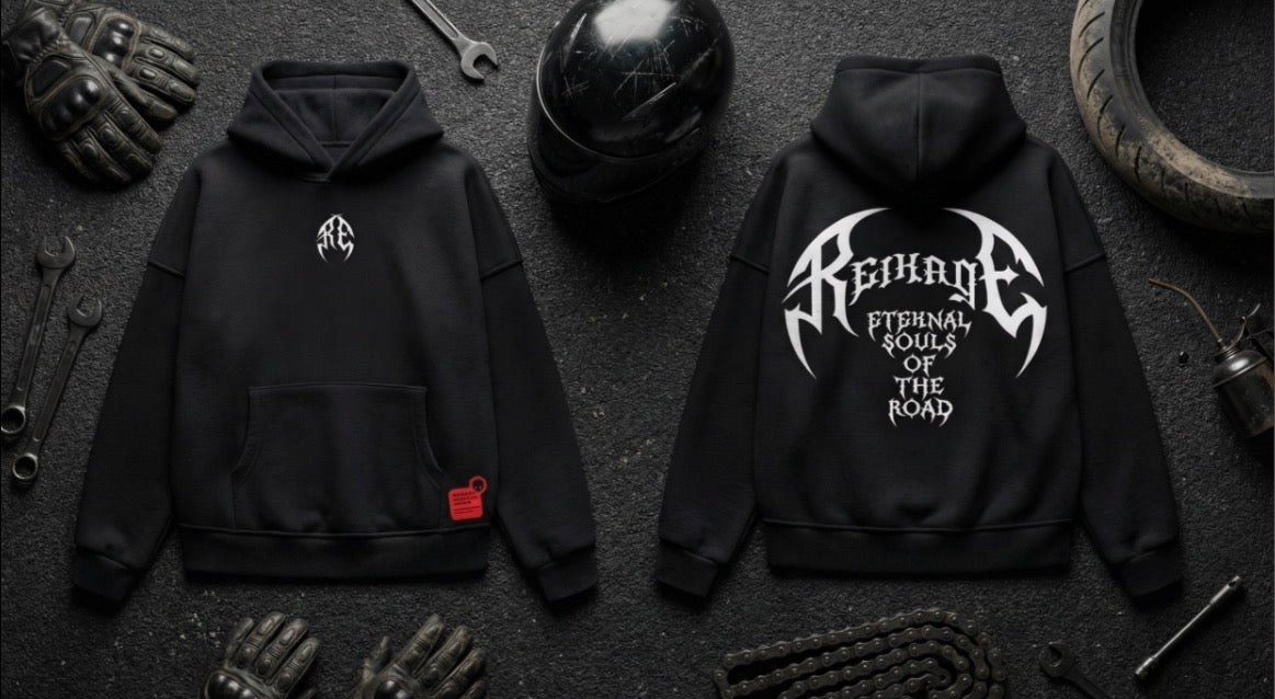 “ROAD SOULS” REFLECTIVE HOODIE